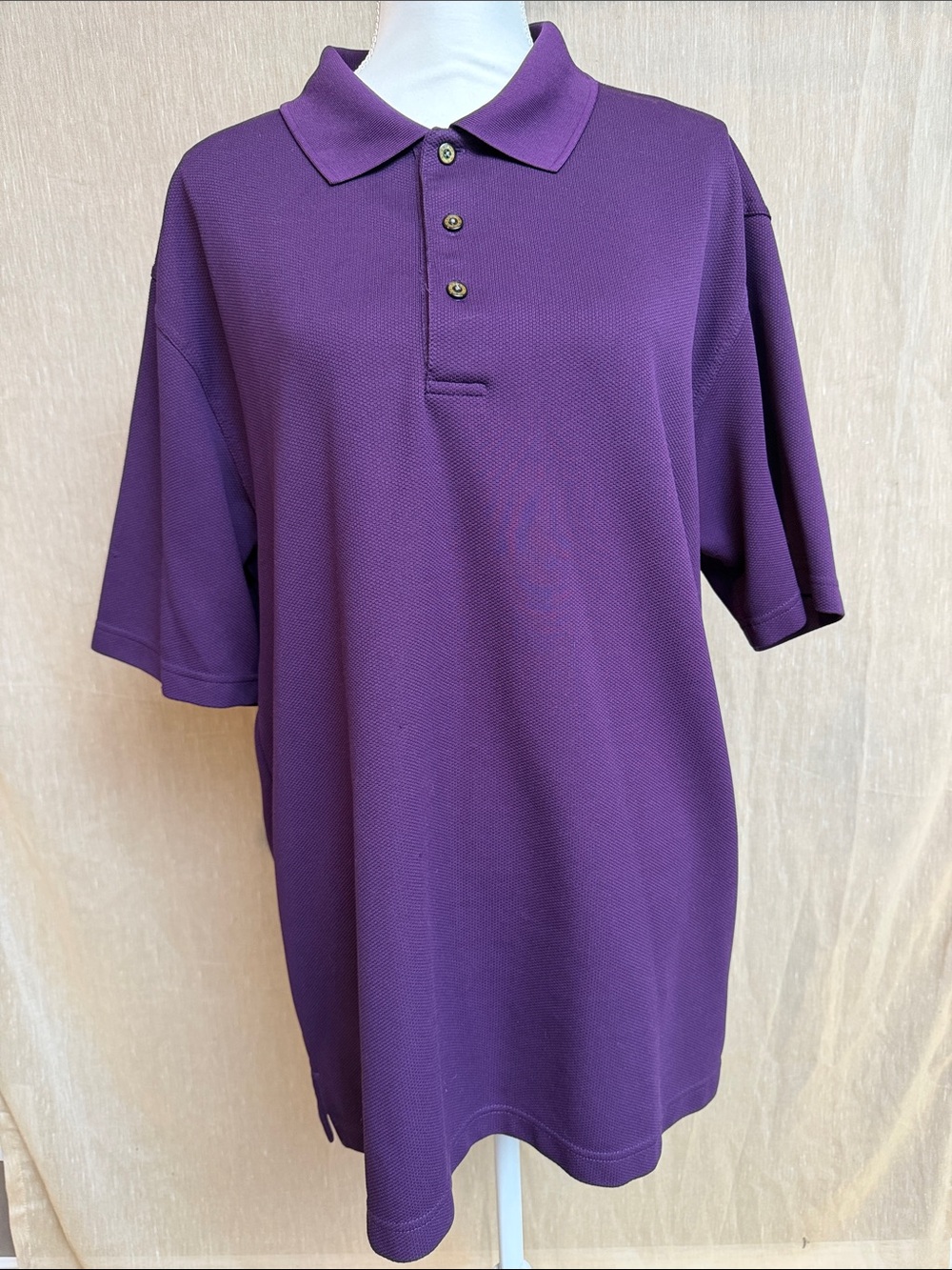 Grand Slam Purple Golf Polo